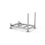 Abnehmbarer Stahlpfostenrahmen